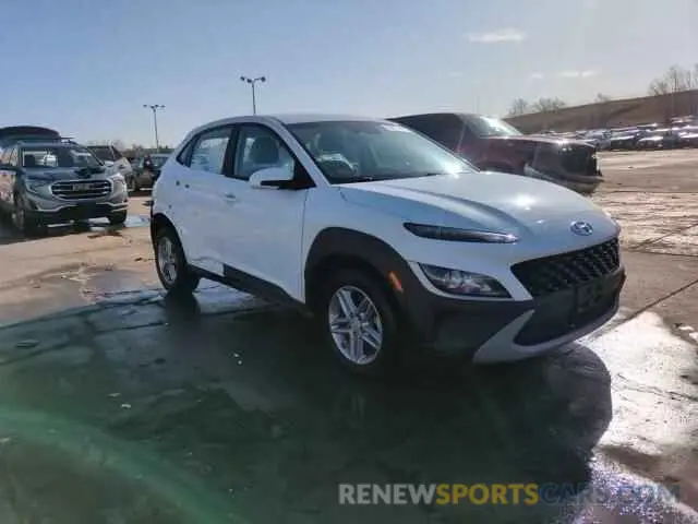 15 fotografías del automóvil dañado KM8K2CAB1NU830115 HYUNDAI KONA 2022
