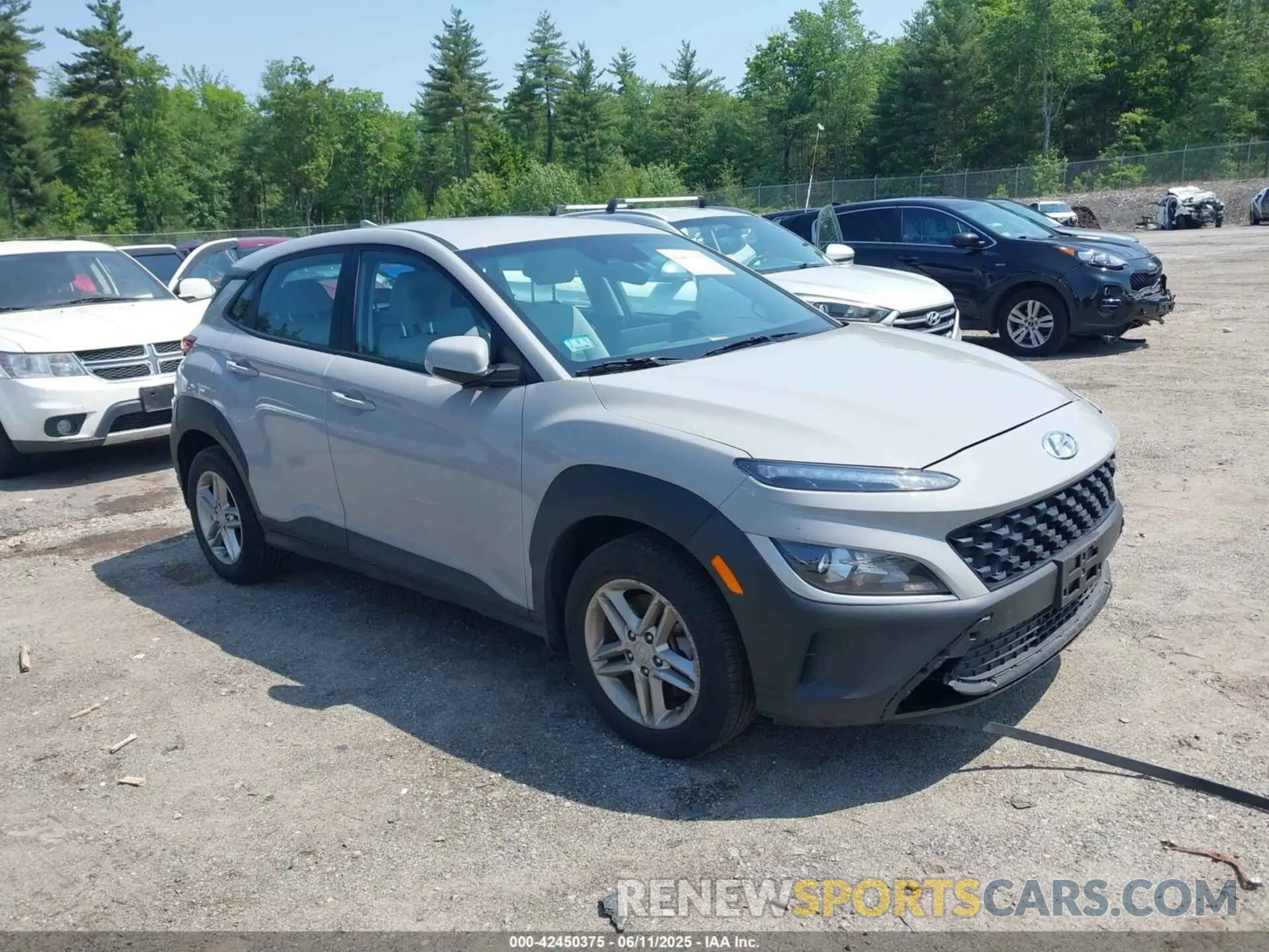 1 fotografías del automóvil dañado KM8K2CAB2NU880697 HYUNDAI KONA 2022