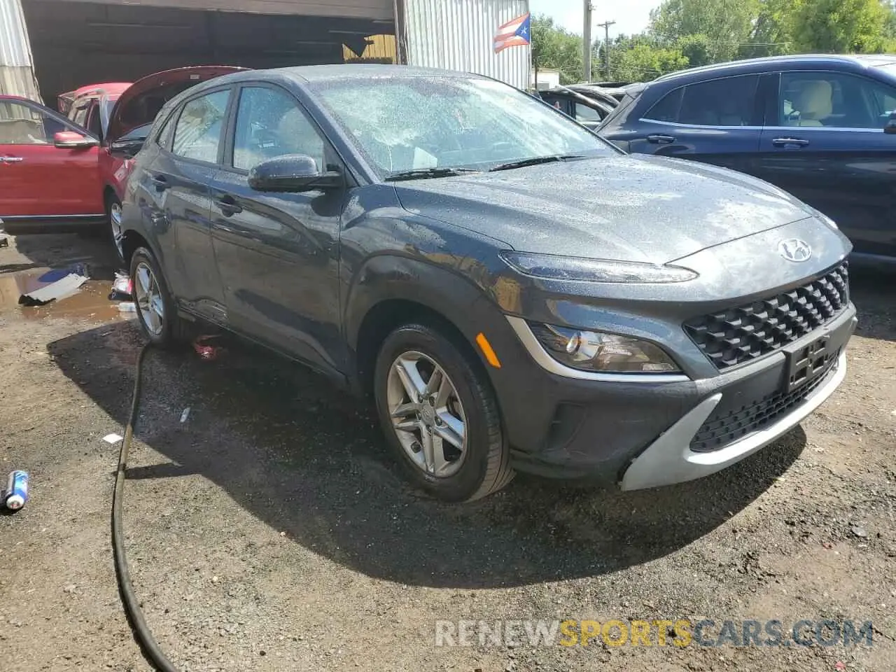 4 fotografías del automóvil dañado KM8K2CAB3NU867764 HYUNDAI KONA 2022