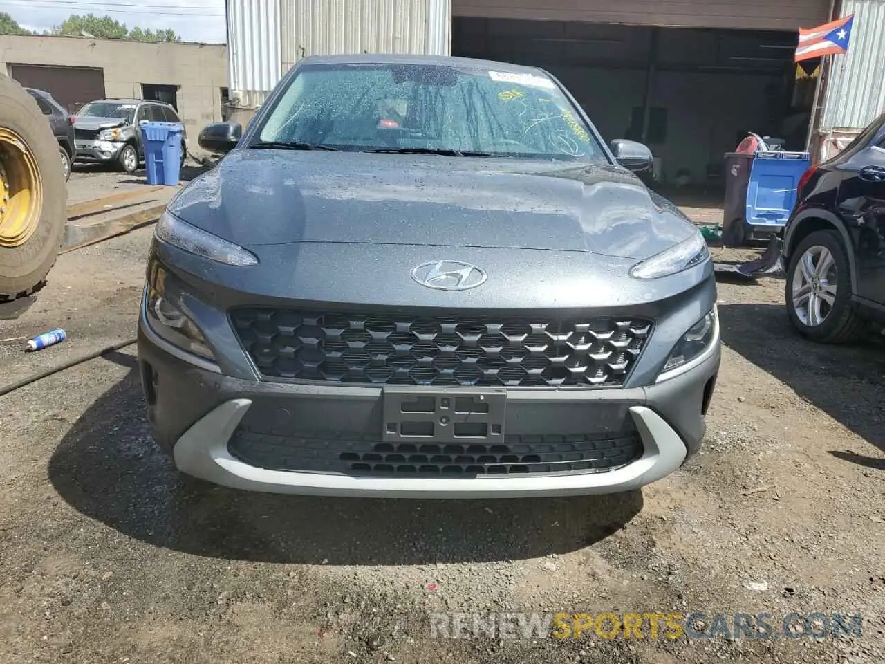 5 fotografías del automóvil dañado KM8K2CAB3NU867764 HYUNDAI KONA 2022