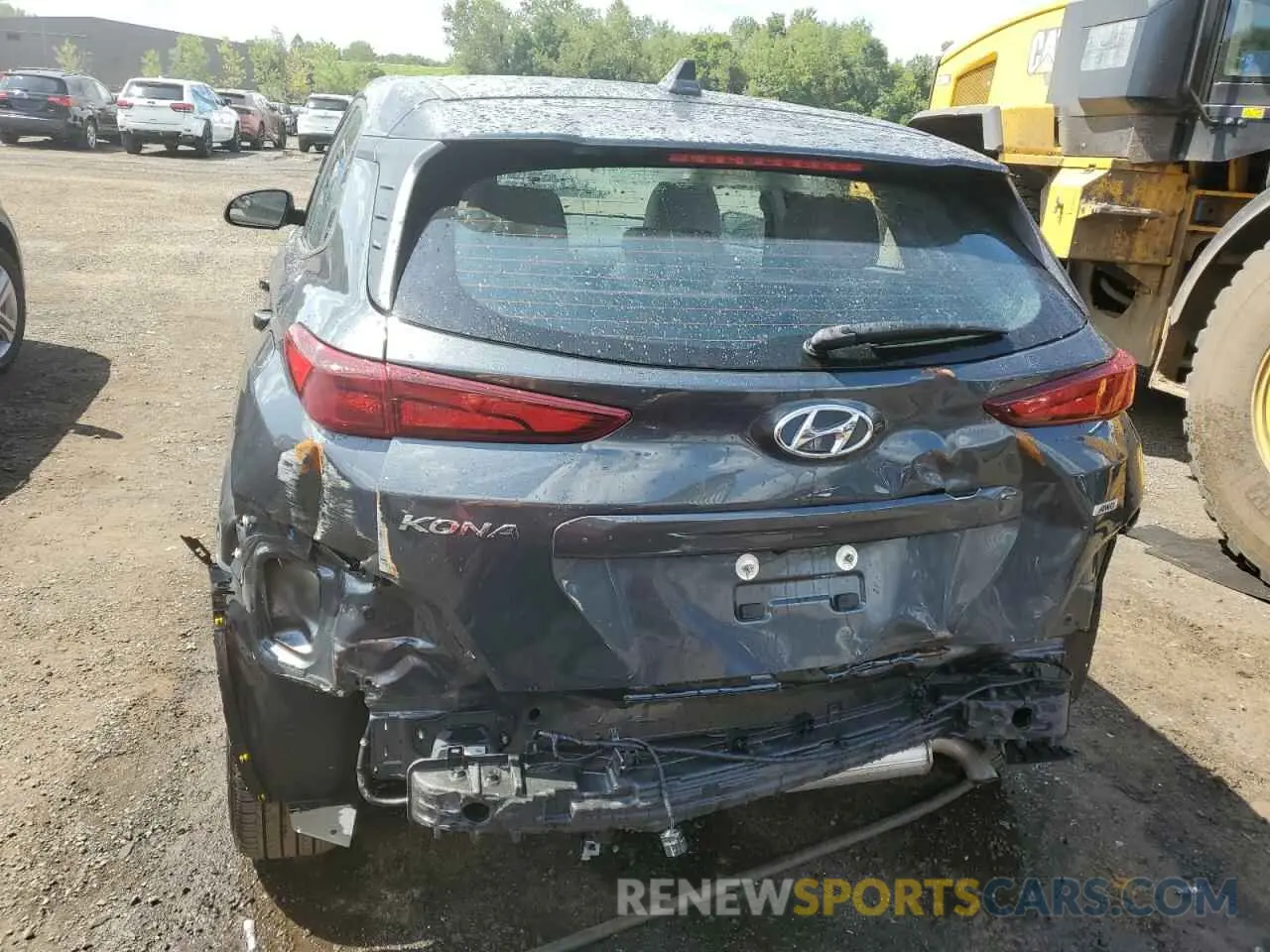 6 fotografías del automóvil dañado KM8K2CAB3NU867764 HYUNDAI KONA 2022
