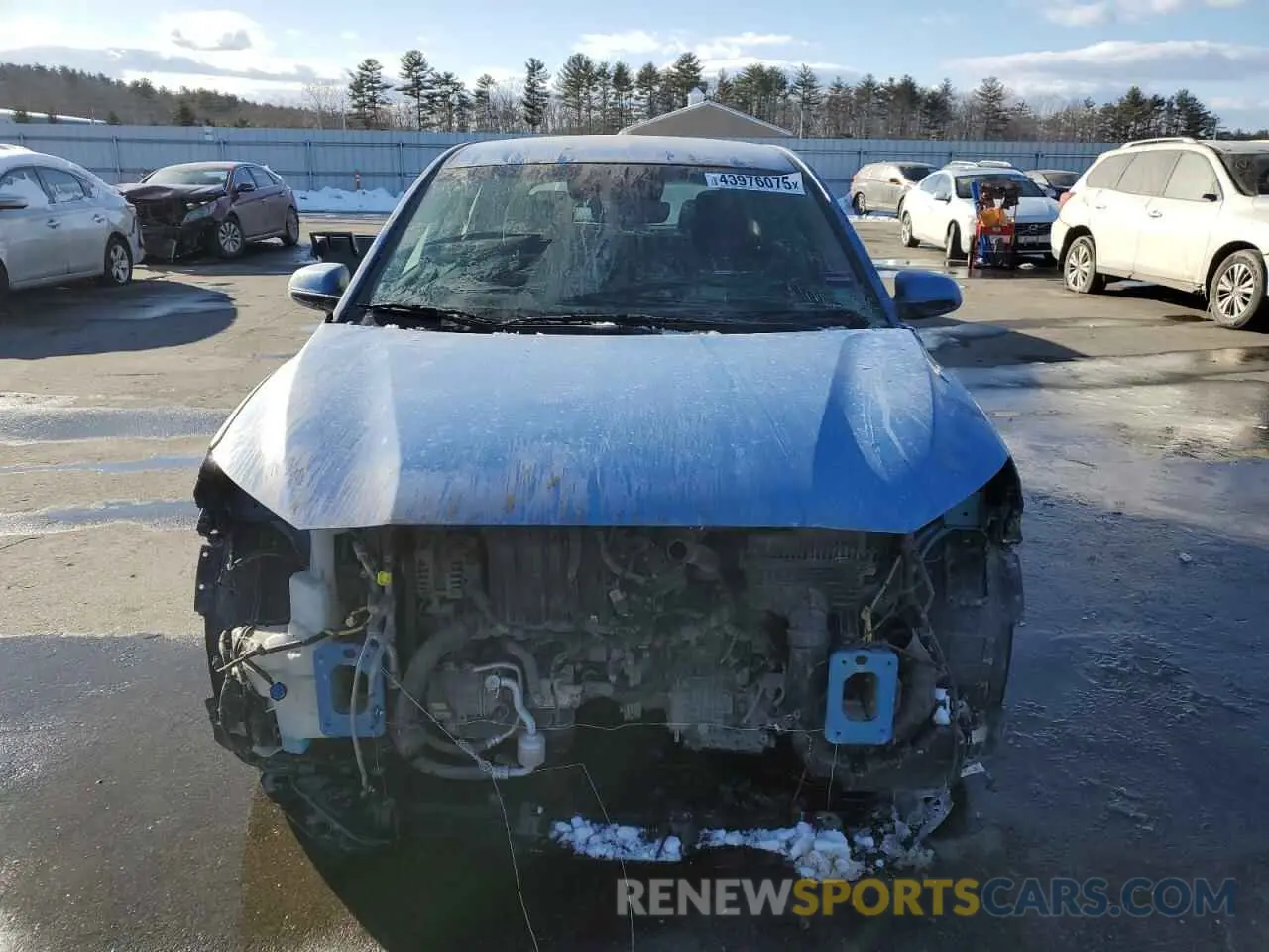 5 fotografías del automóvil dañado KM8K2CAB5NU768606 HYUNDAI KONA 2022