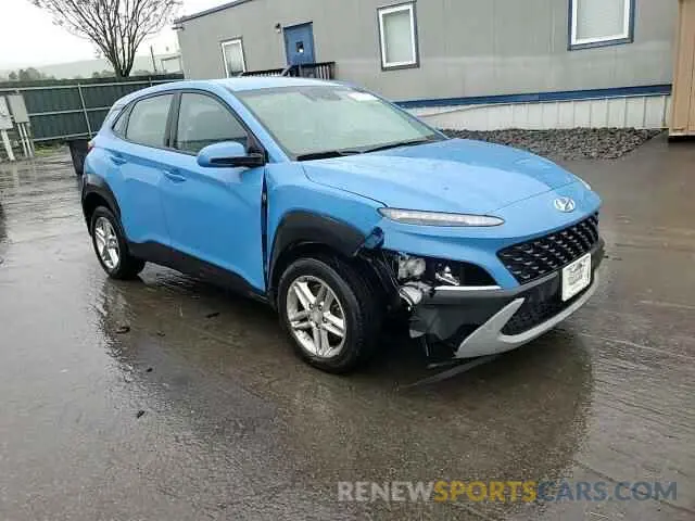 14 fotografías del automóvil dañado KM8K2CAB5NU842106 HYUNDAI KONA 2022