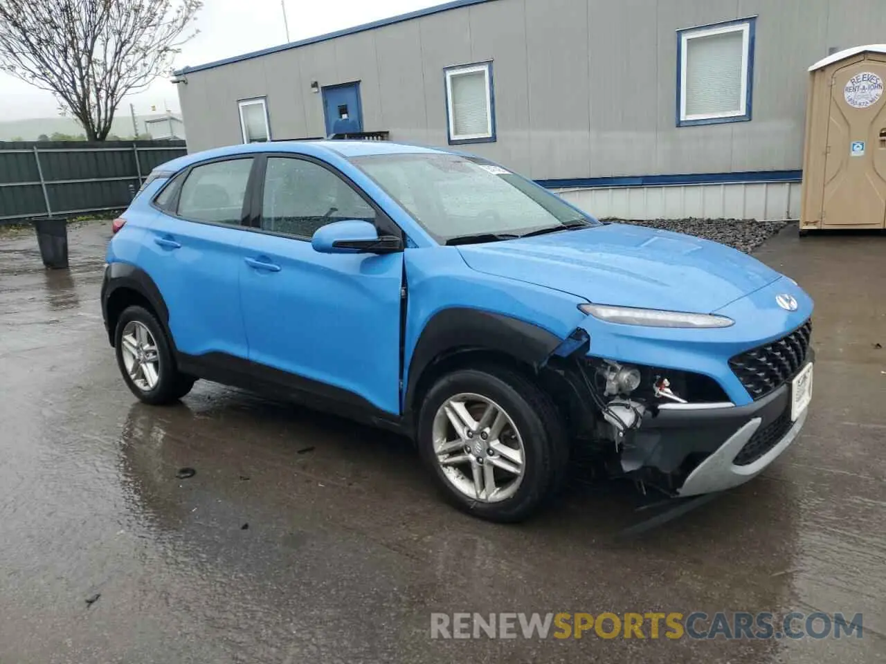 4 fotografías del automóvil dañado KM8K2CAB5NU842106 HYUNDAI KONA 2022