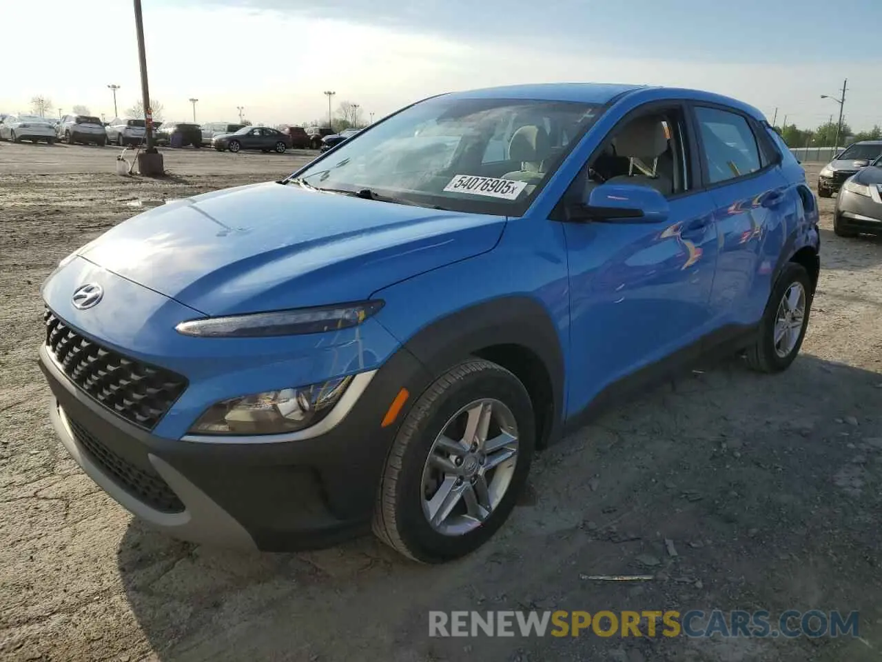 1 fotografías del automóvil dañado KM8K2CAB6NU891797 HYUNDAI KONA 2022