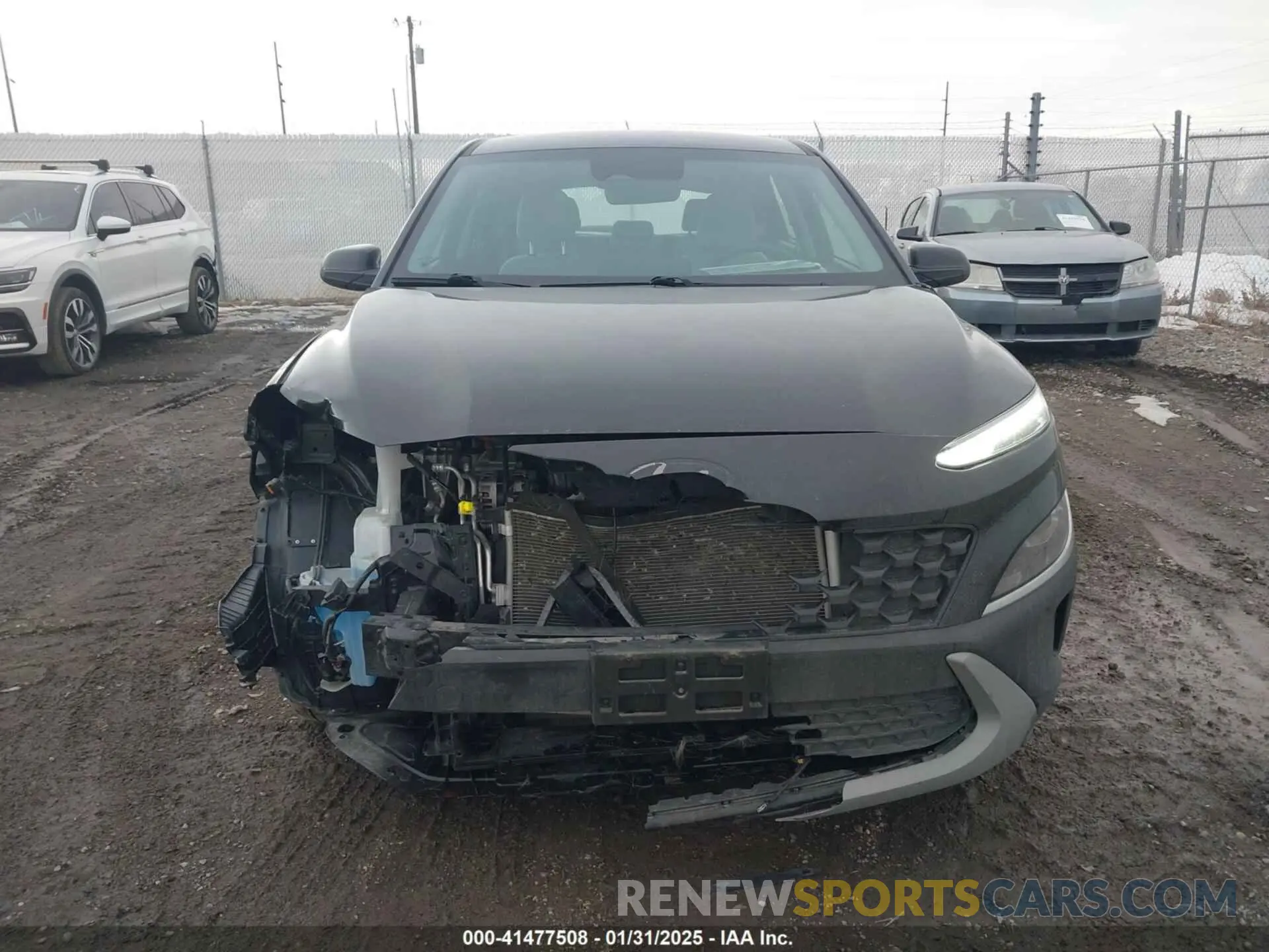 13 fotografías del automóvil dañado KM8K2CABXNU872332 HYUNDAI KONA 2022