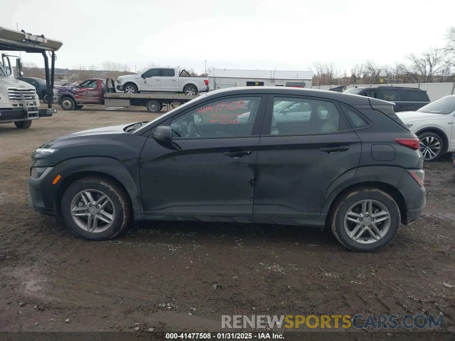15 fotografías del automóvil dañado KM8K2CABXNU872332 HYUNDAI KONA 2022