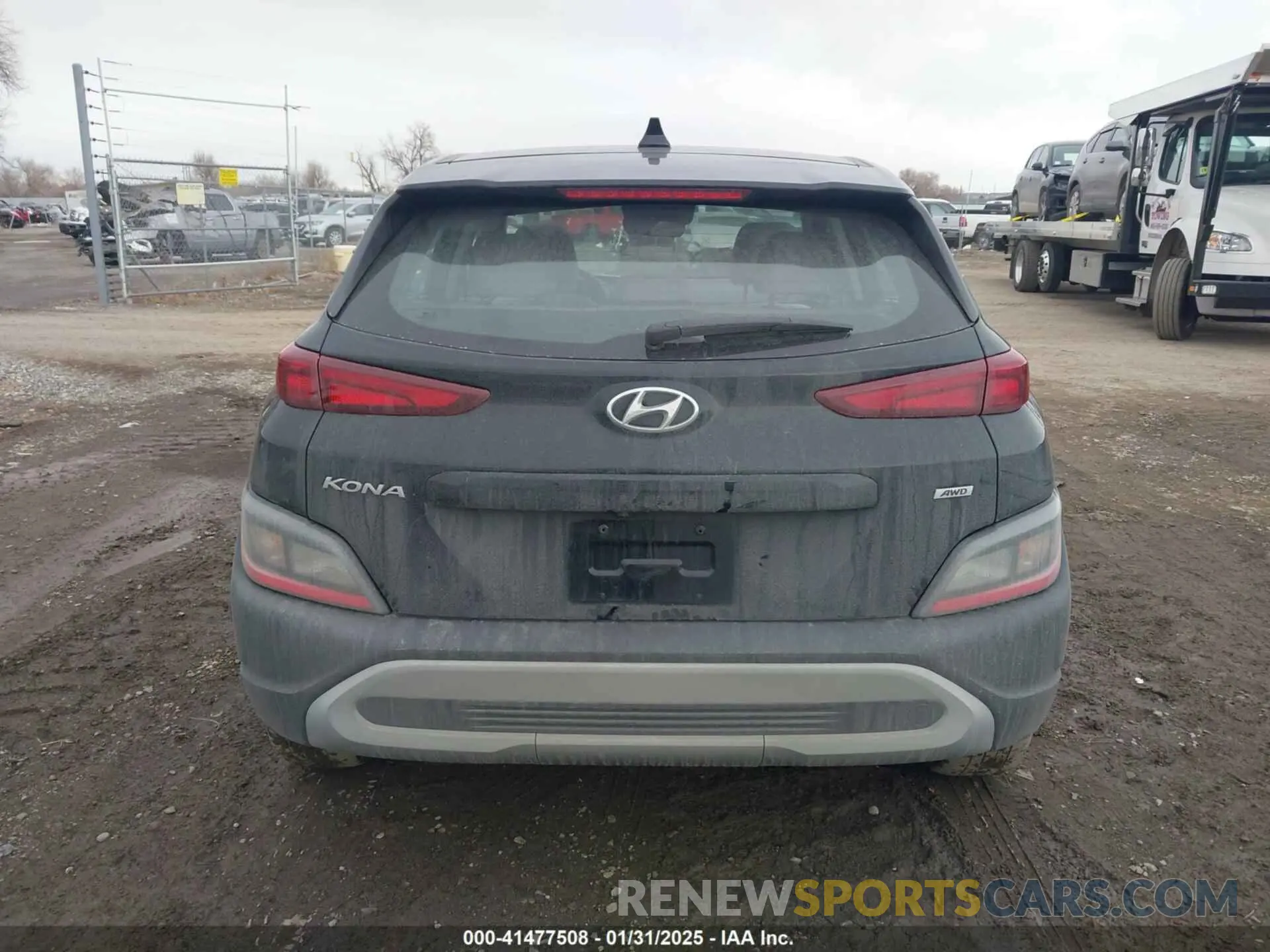 17 fotografías del automóvil dañado KM8K2CABXNU872332 HYUNDAI KONA 2022