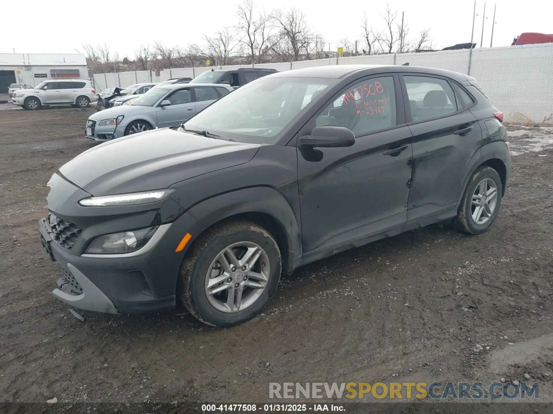 2 fotografías del automóvil dañado KM8K2CABXNU872332 HYUNDAI KONA 2022