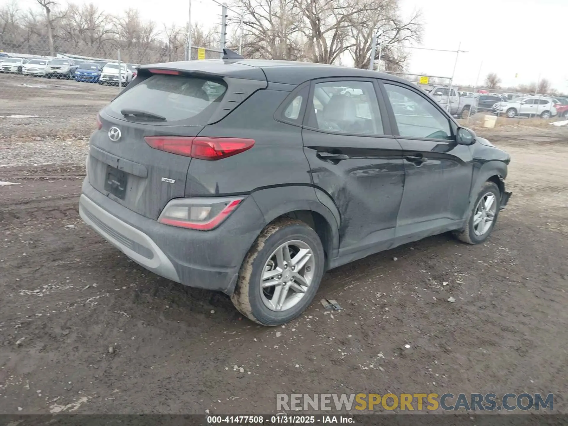 4 fotografías del automóvil dañado KM8K2CABXNU872332 HYUNDAI KONA 2022
