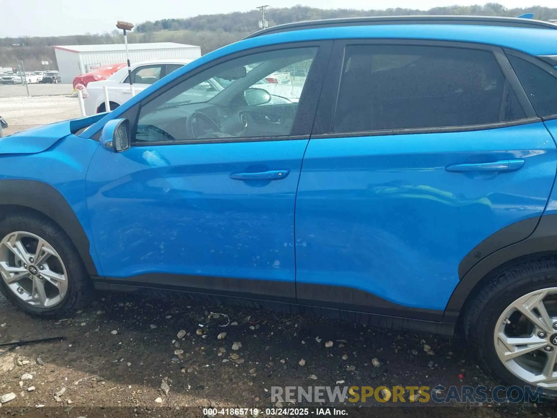 13 fotografías del automóvil dañado KM8K32AB2NU765962 HYUNDAI KONA 2022