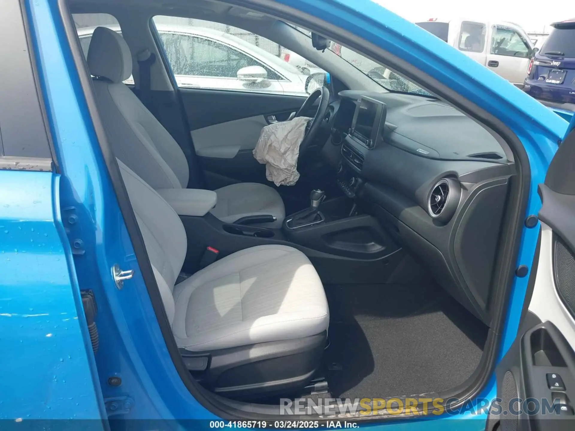 5 fotografías del automóvil dañado KM8K32AB2NU765962 HYUNDAI KONA 2022