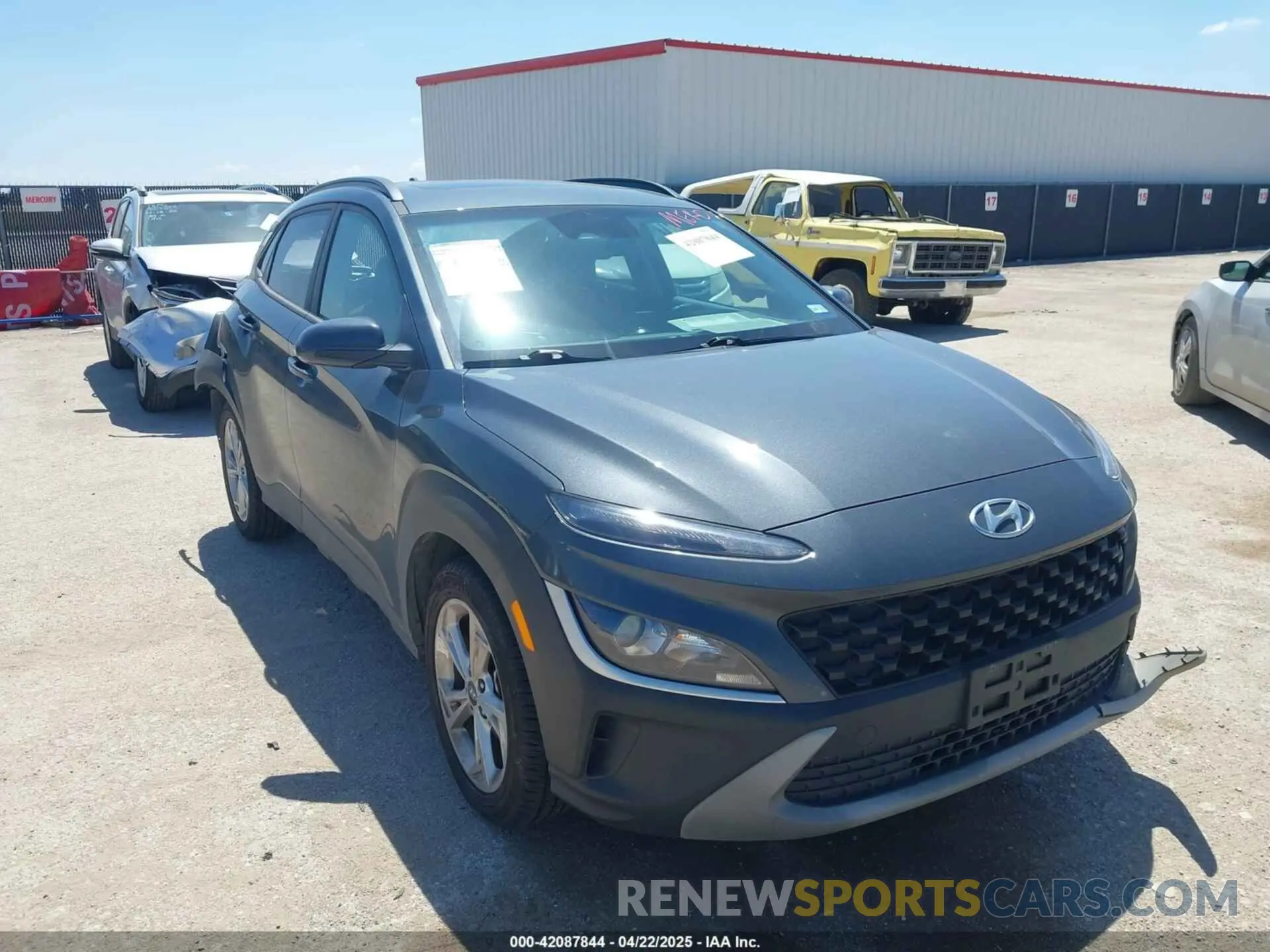 1 fotografías del automóvil dañado KM8K32AB2NU891934 HYUNDAI KONA 2022