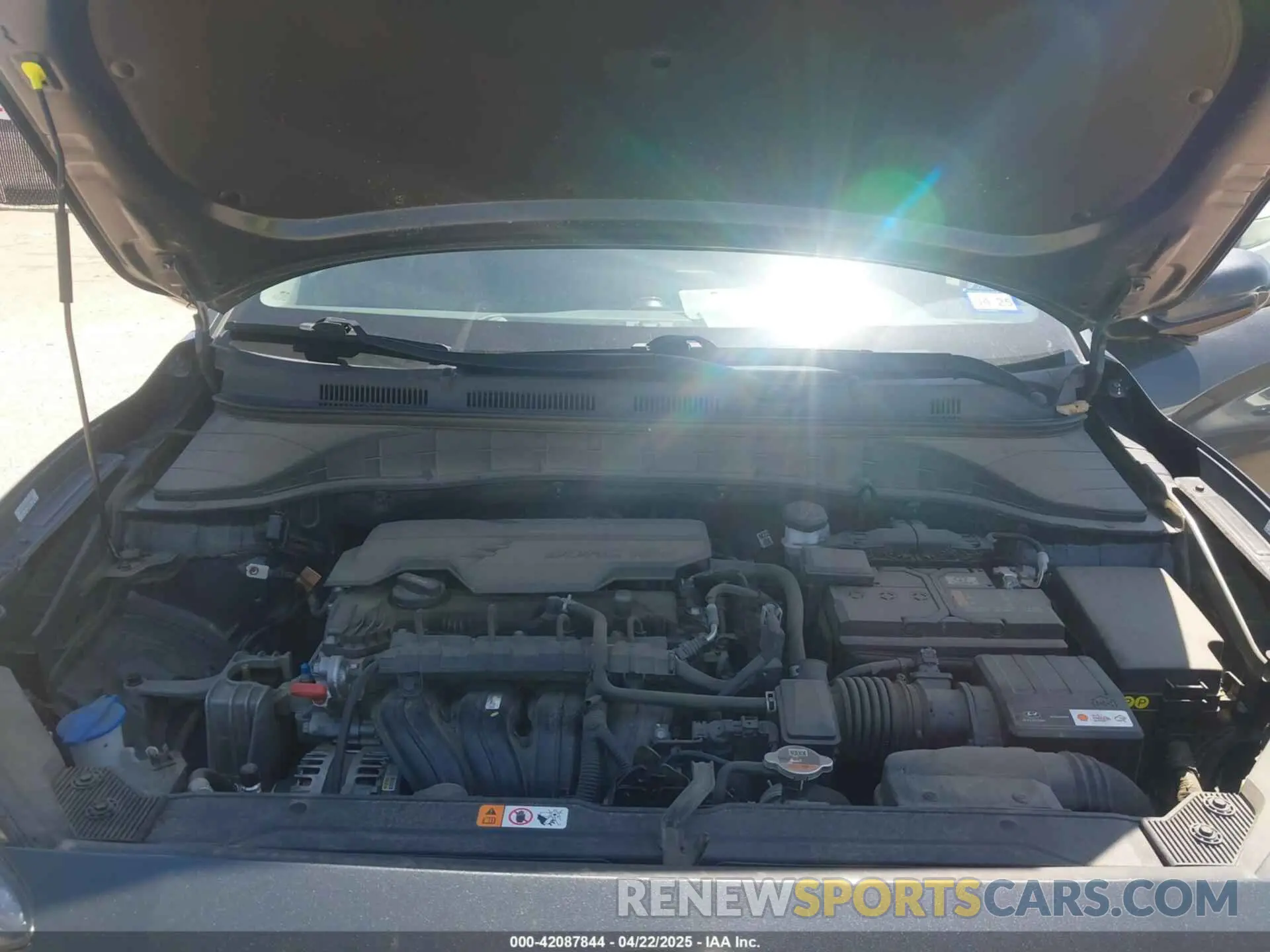 10 fotografías del automóvil dañado KM8K32AB2NU891934 HYUNDAI KONA 2022