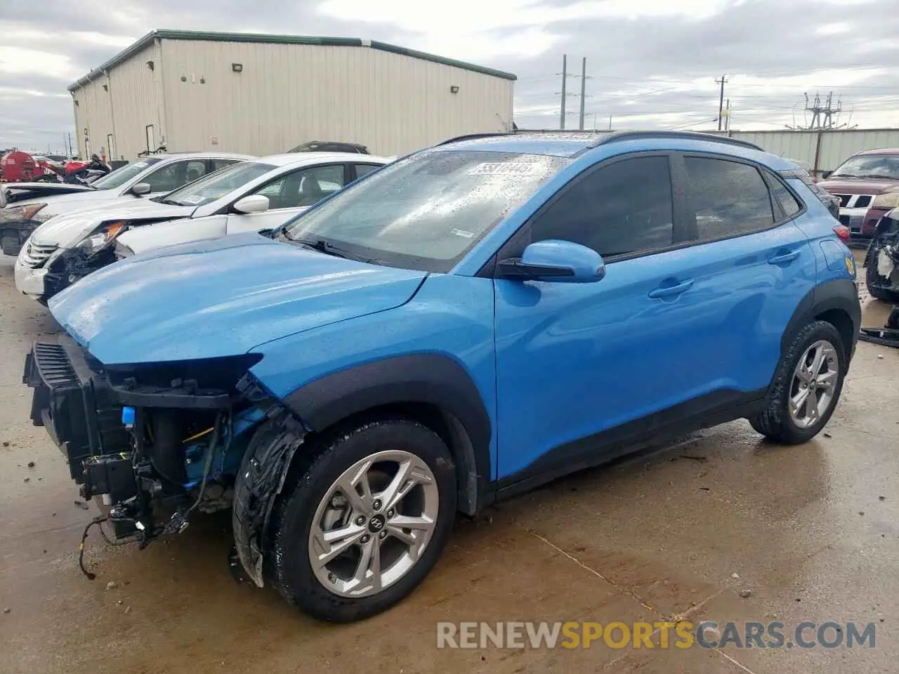 1 fotografías del automóvil dañado KM8K32AB5NU871550 HYUNDAI KONA 2022