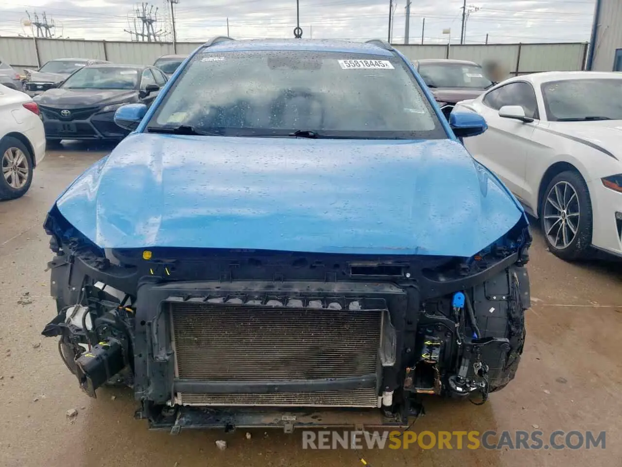 5 fotografías del automóvil dañado KM8K32AB5NU871550 HYUNDAI KONA 2022