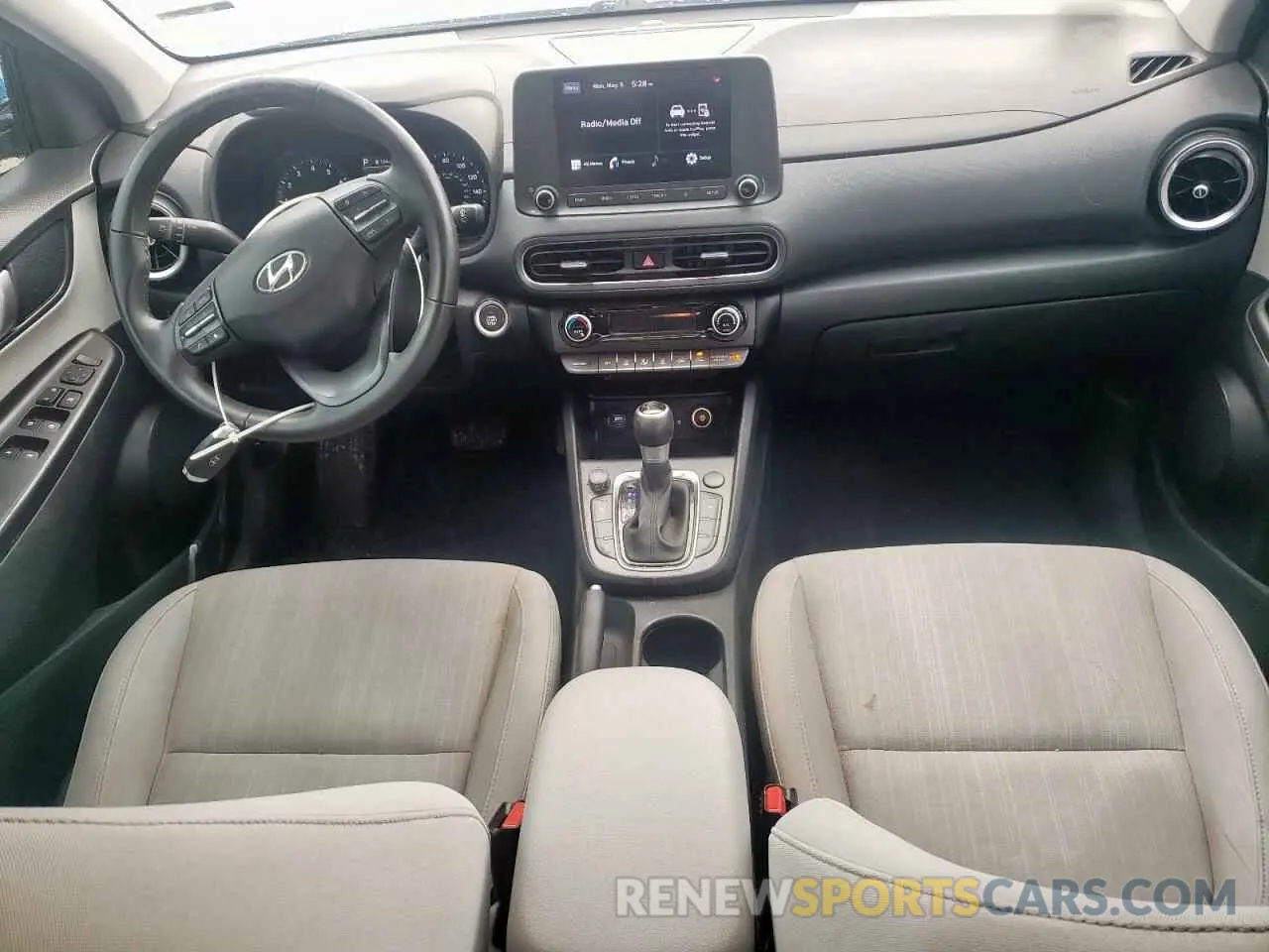 8 fotografías del automóvil dañado KM8K32AB5NU871550 HYUNDAI KONA 2022