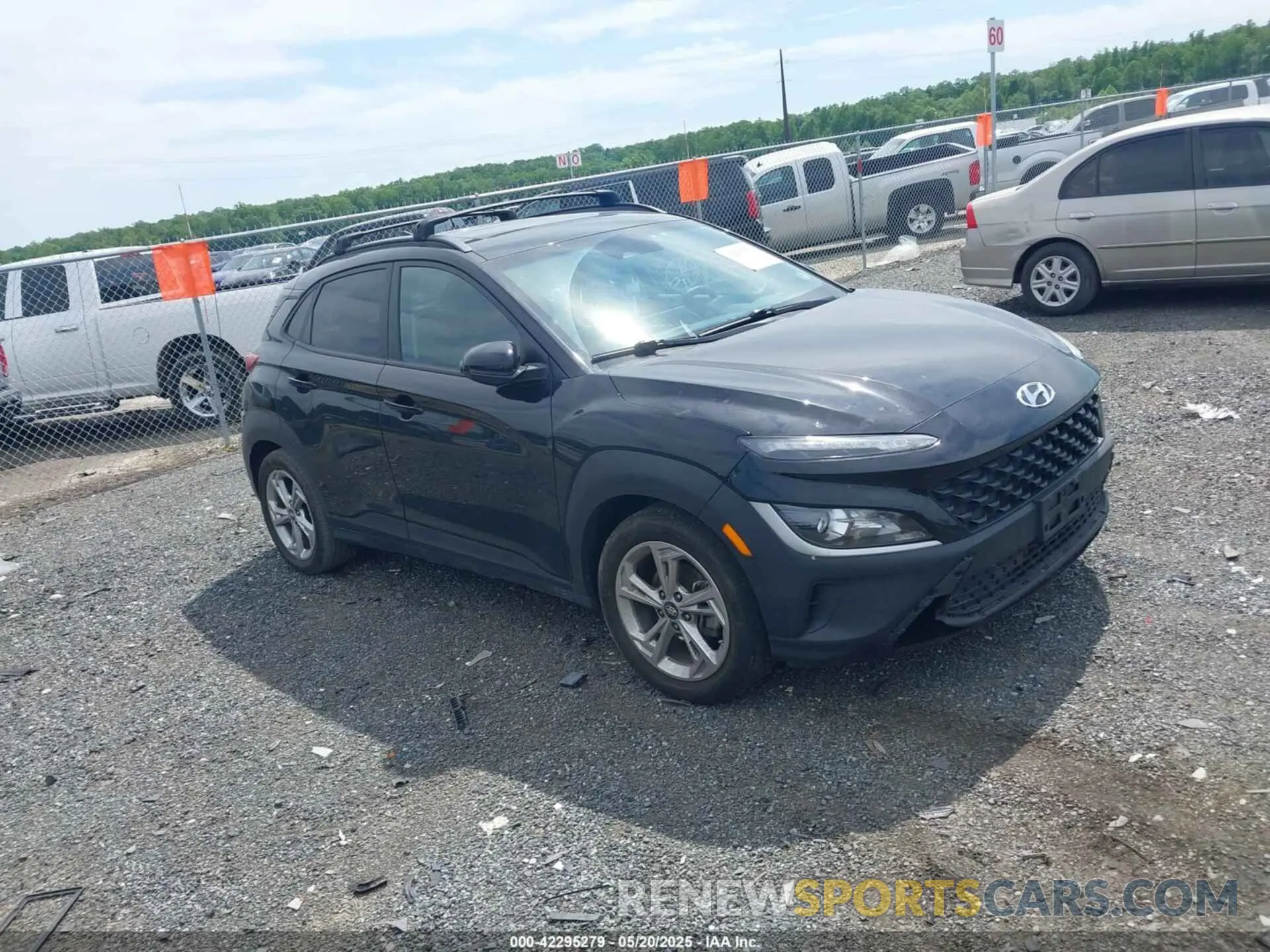 1 fotografías del automóvil dañado KM8K32AB6NU857401 HYUNDAI KONA 2022