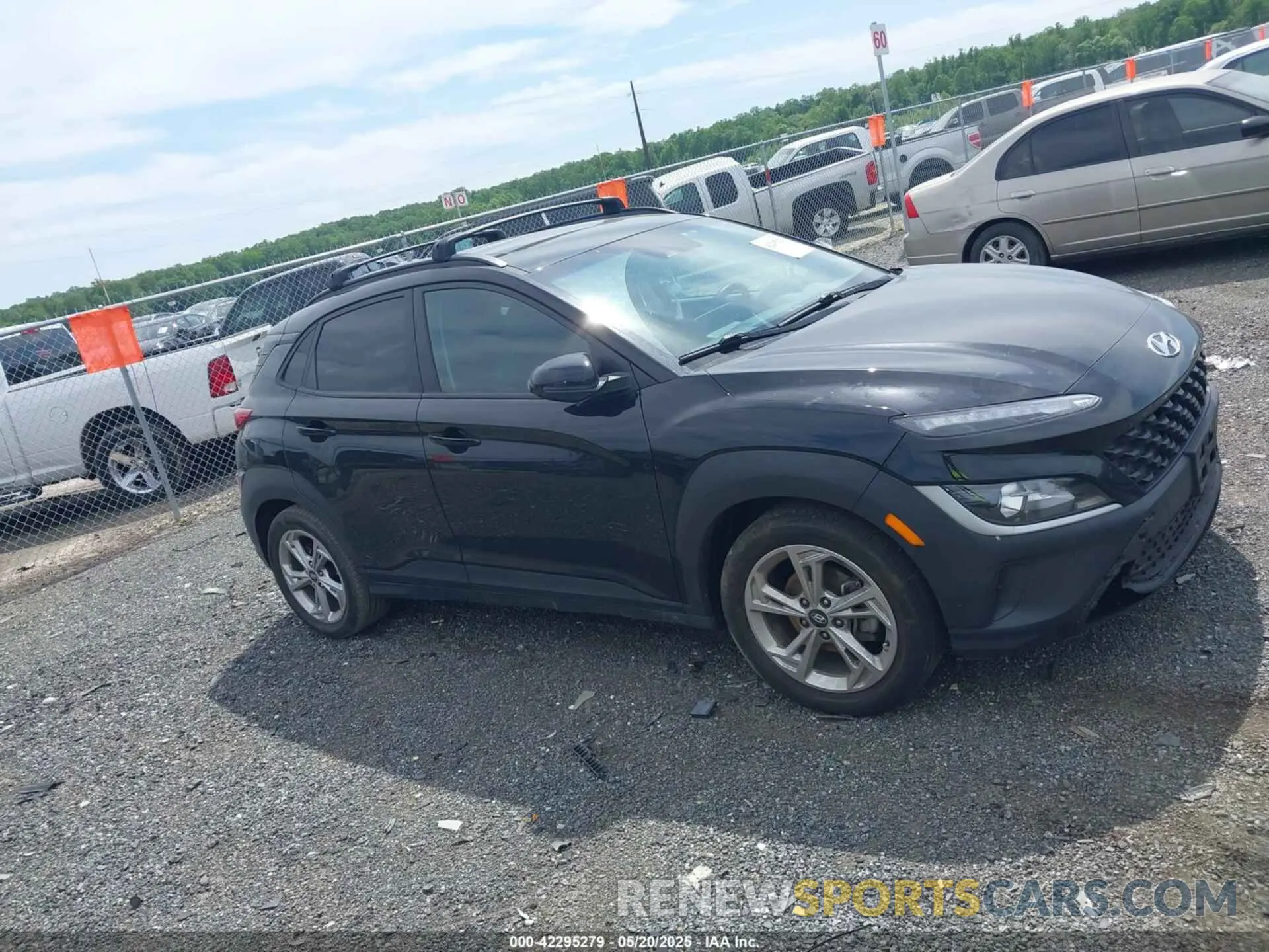 13 fotografías del automóvil dañado KM8K32AB6NU857401 HYUNDAI KONA 2022