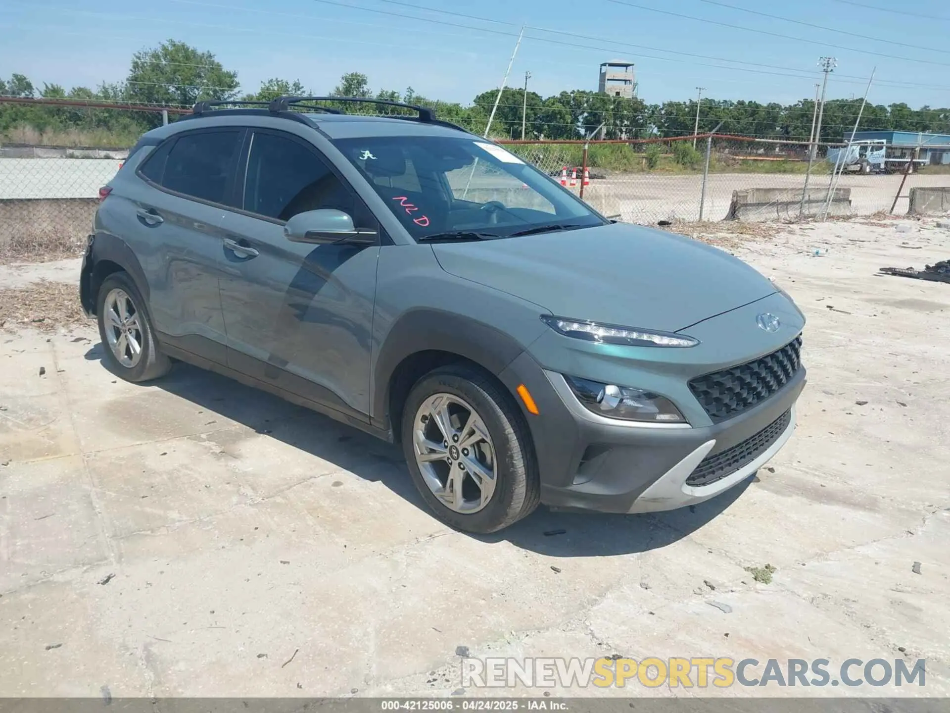 1 fotografías del automóvil dañado KM8K32AB7NU795104 HYUNDAI KONA 2022