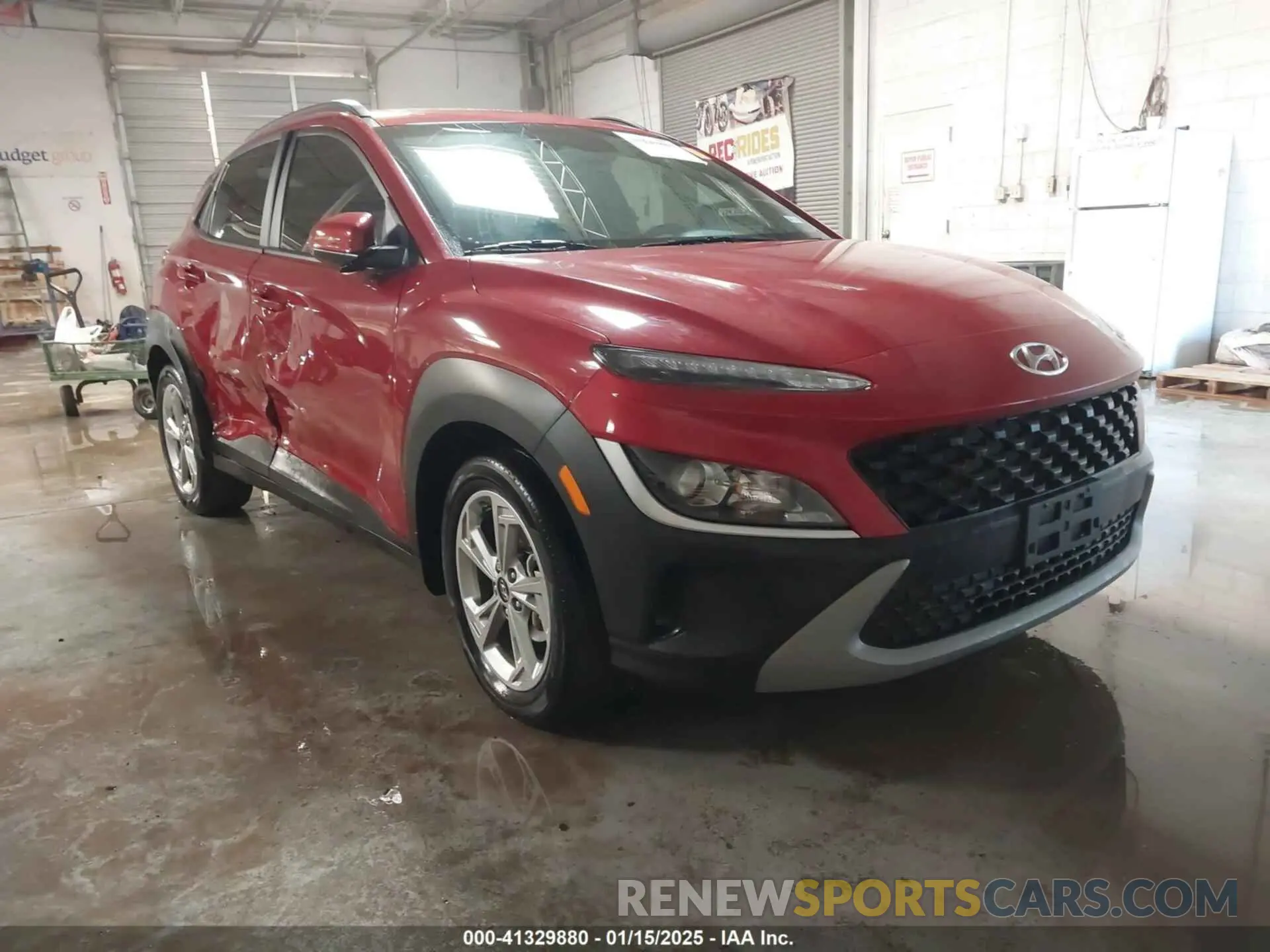 1 fotografías del automóvil dañado KM8K32AB7NU891234 HYUNDAI KONA 2022