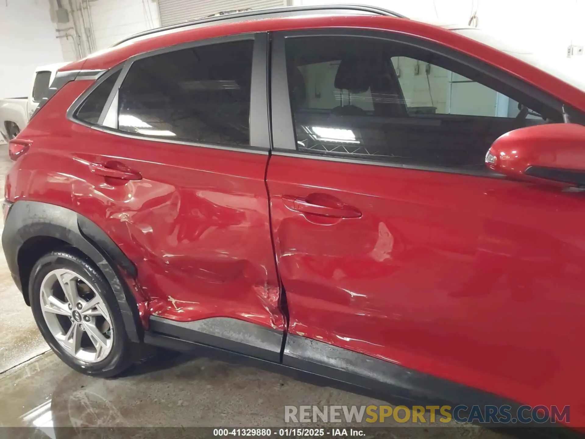 6 fotografías del automóvil dañado KM8K32AB7NU891234 HYUNDAI KONA 2022