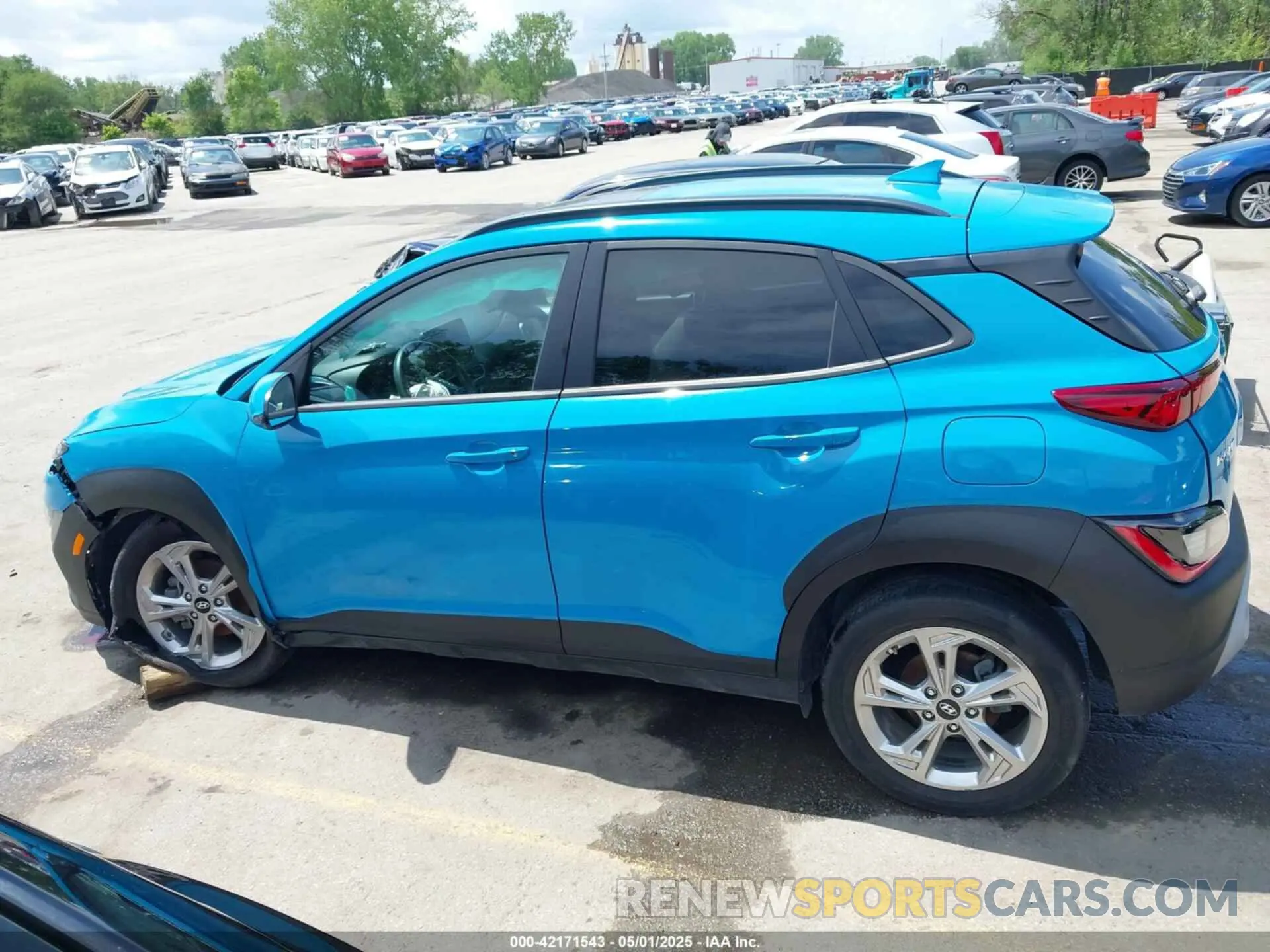15 fotografías del automóvil dañado KM8K32AB8NU770762 HYUNDAI KONA 2022