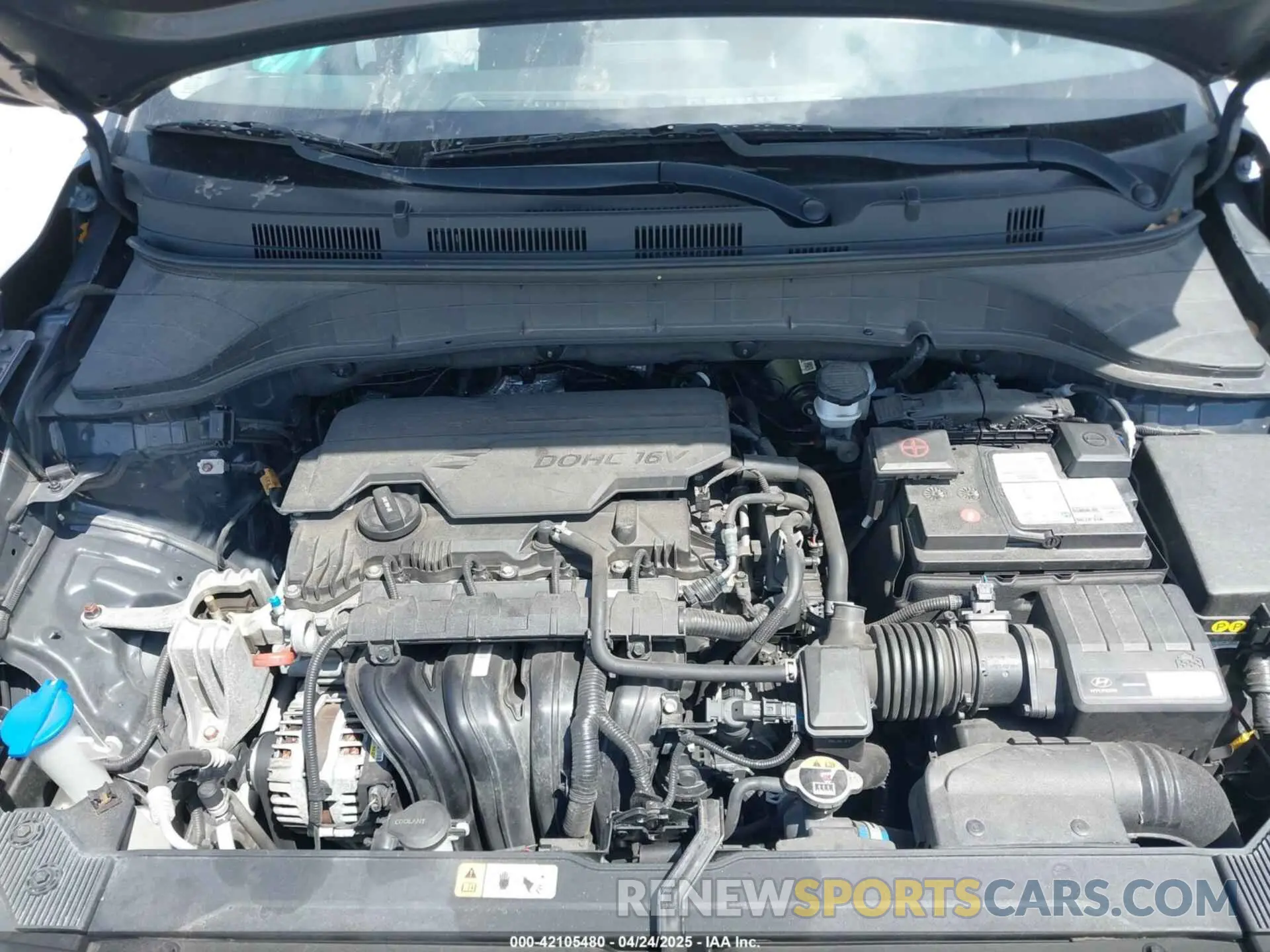 10 fotografías del automóvil dañado KM8K32AB9NU915730 HYUNDAI KONA 2022