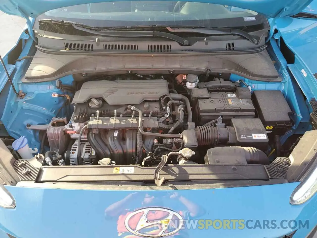 12 fotografías del automóvil dañado KM8K32AB9NU928669 HYUNDAI KONA 2022
