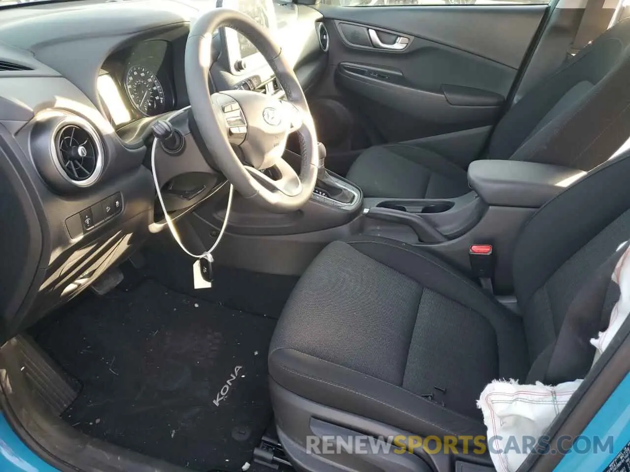 7 fotografías del automóvil dañado KM8K32AB9NU928669 HYUNDAI KONA 2022