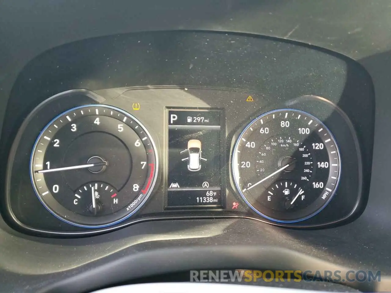 9 fotografías del automóvil dañado KM8K32AB9NU928669 HYUNDAI KONA 2022