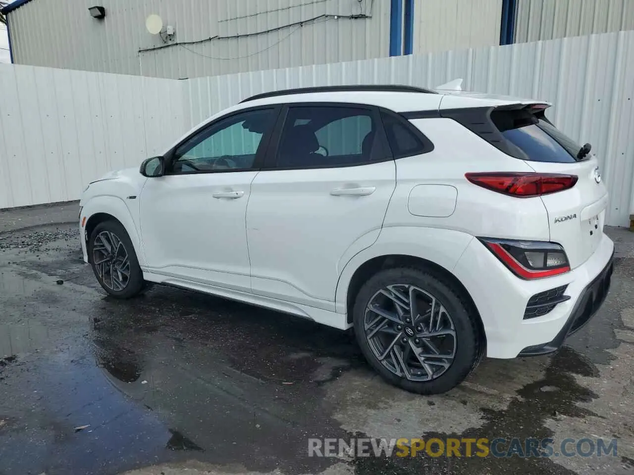 2 fotografías del automóvil dañado KM8K33A30NU770396 HYUNDAI KONA 2022