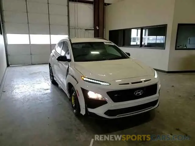 12 fotografías del automóvil dañado KM8K33A30NU773959 HYUNDAI KONA 2022