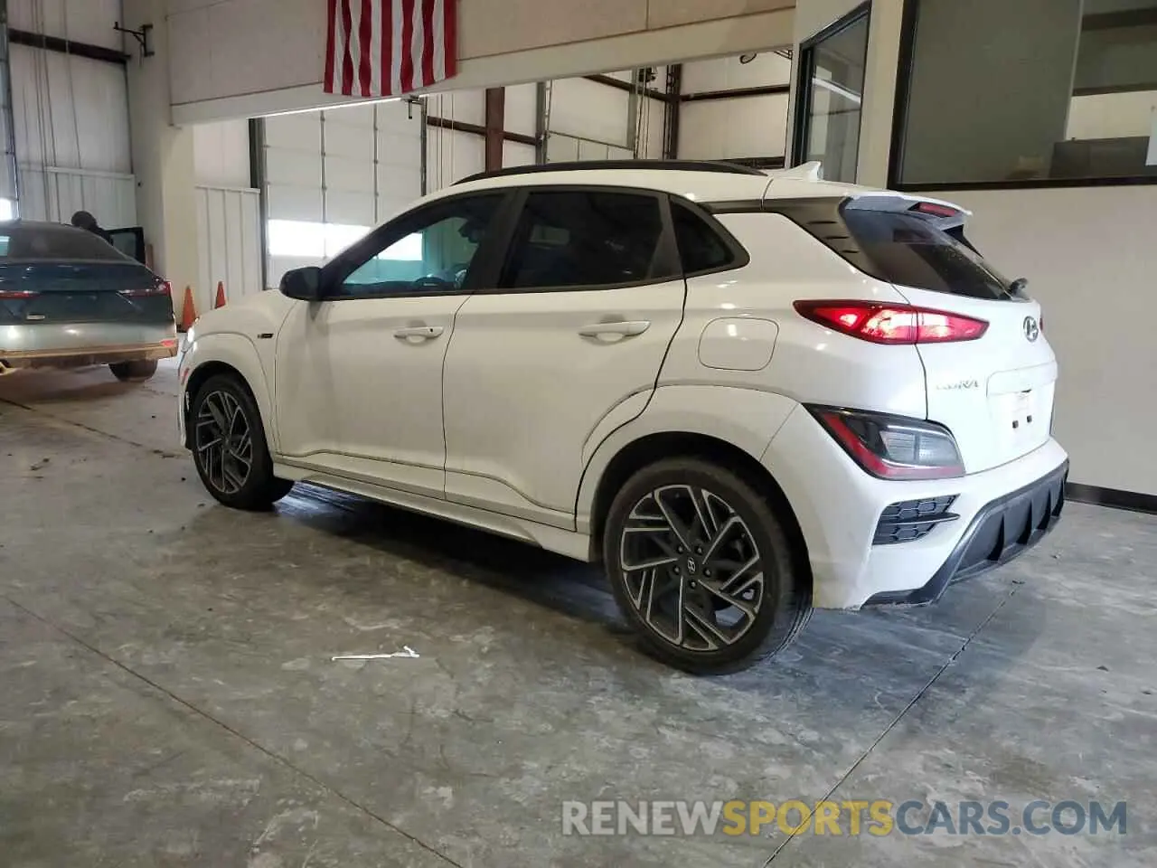 2 fotografías del automóvil dañado KM8K33A30NU773959 HYUNDAI KONA 2022