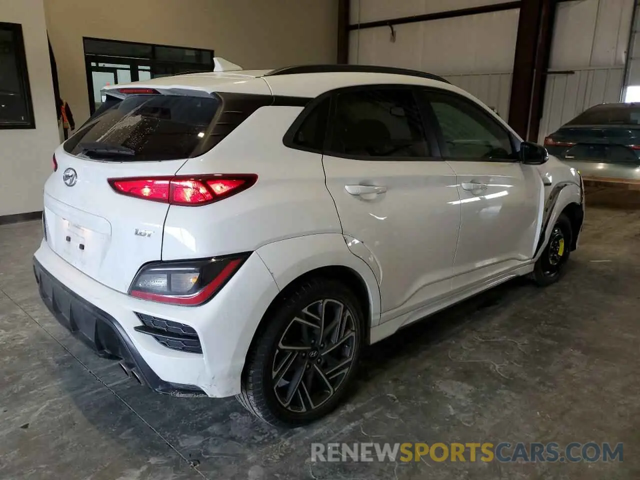 3 fotografías del automóvil dañado KM8K33A30NU773959 HYUNDAI KONA 2022