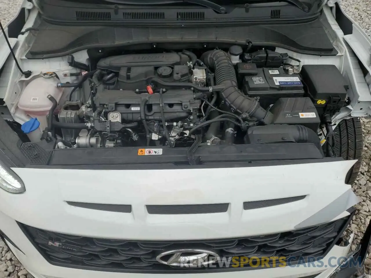 12 fotografías del automóvil dañado KM8K33A30NU901021 HYUNDAI KONA 2022