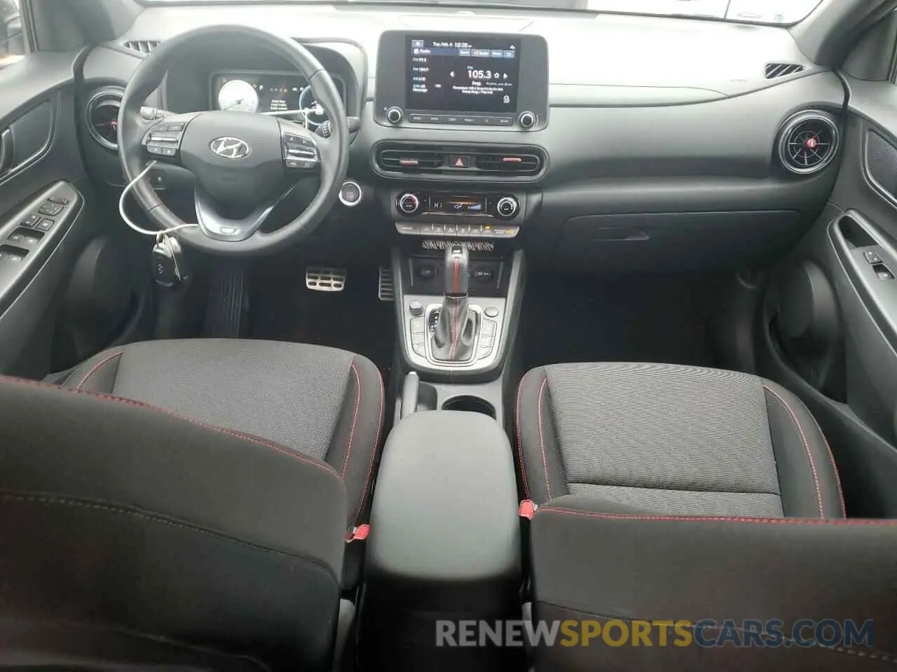 8 fotografías del automóvil dañado KM8K33A30NU901021 HYUNDAI KONA 2022
