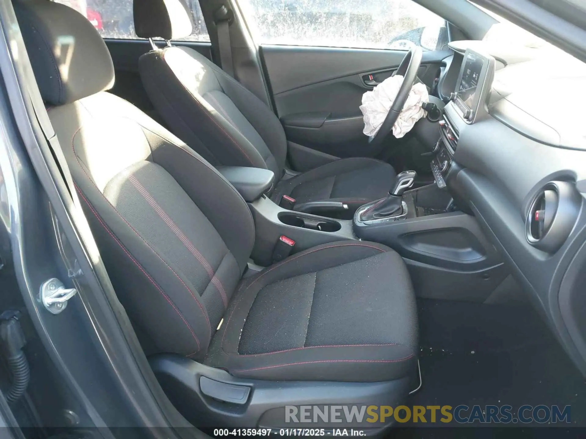 5 fotografías del automóvil dañado KM8K33A31NU817693 HYUNDAI KONA 2022