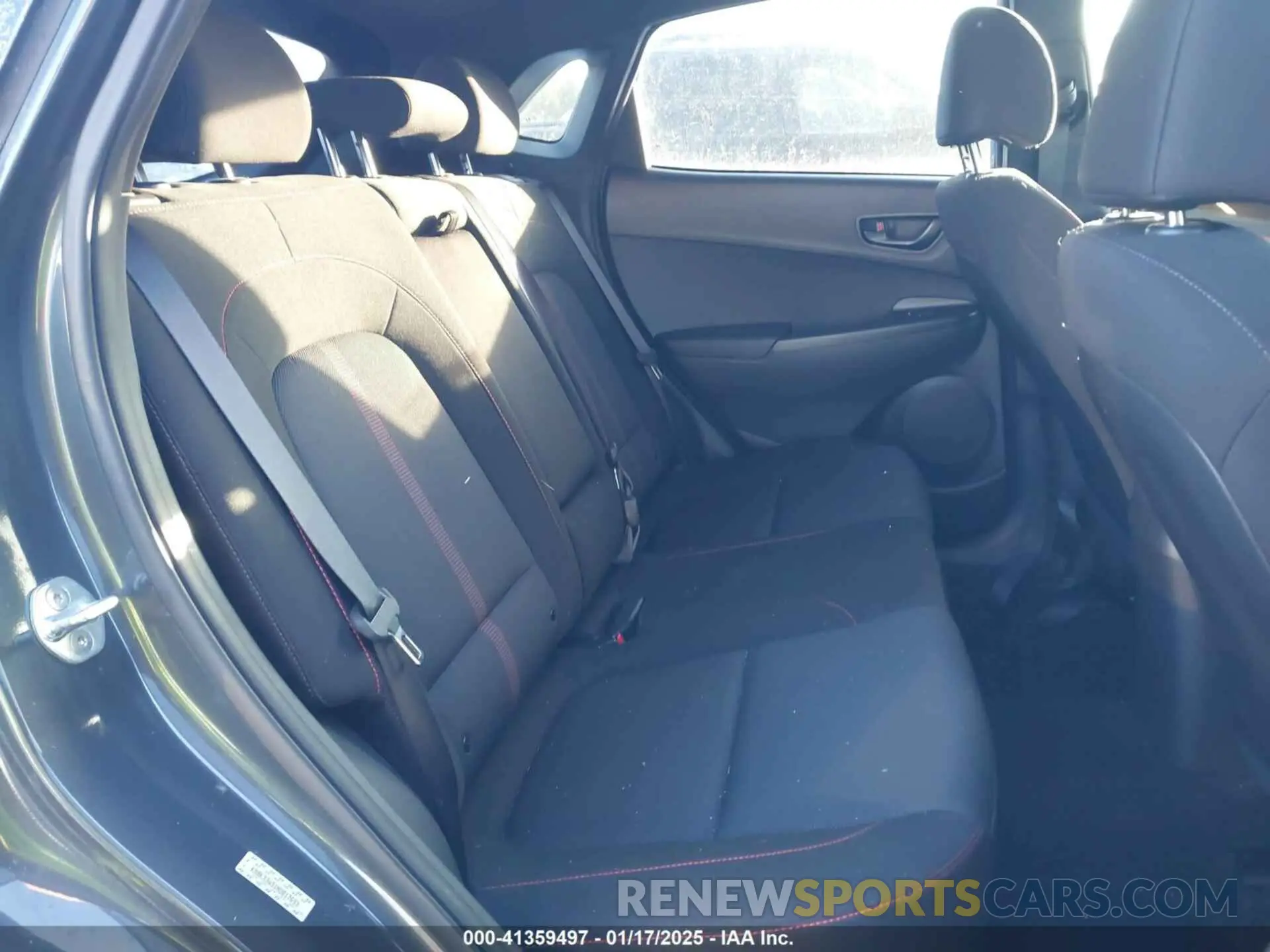 8 fotografías del automóvil dañado KM8K33A31NU817693 HYUNDAI KONA 2022