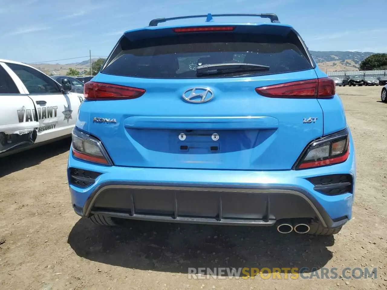 6 fotografías del automóvil dañado KM8K33A33NU919366 HYUNDAI KONA 2022