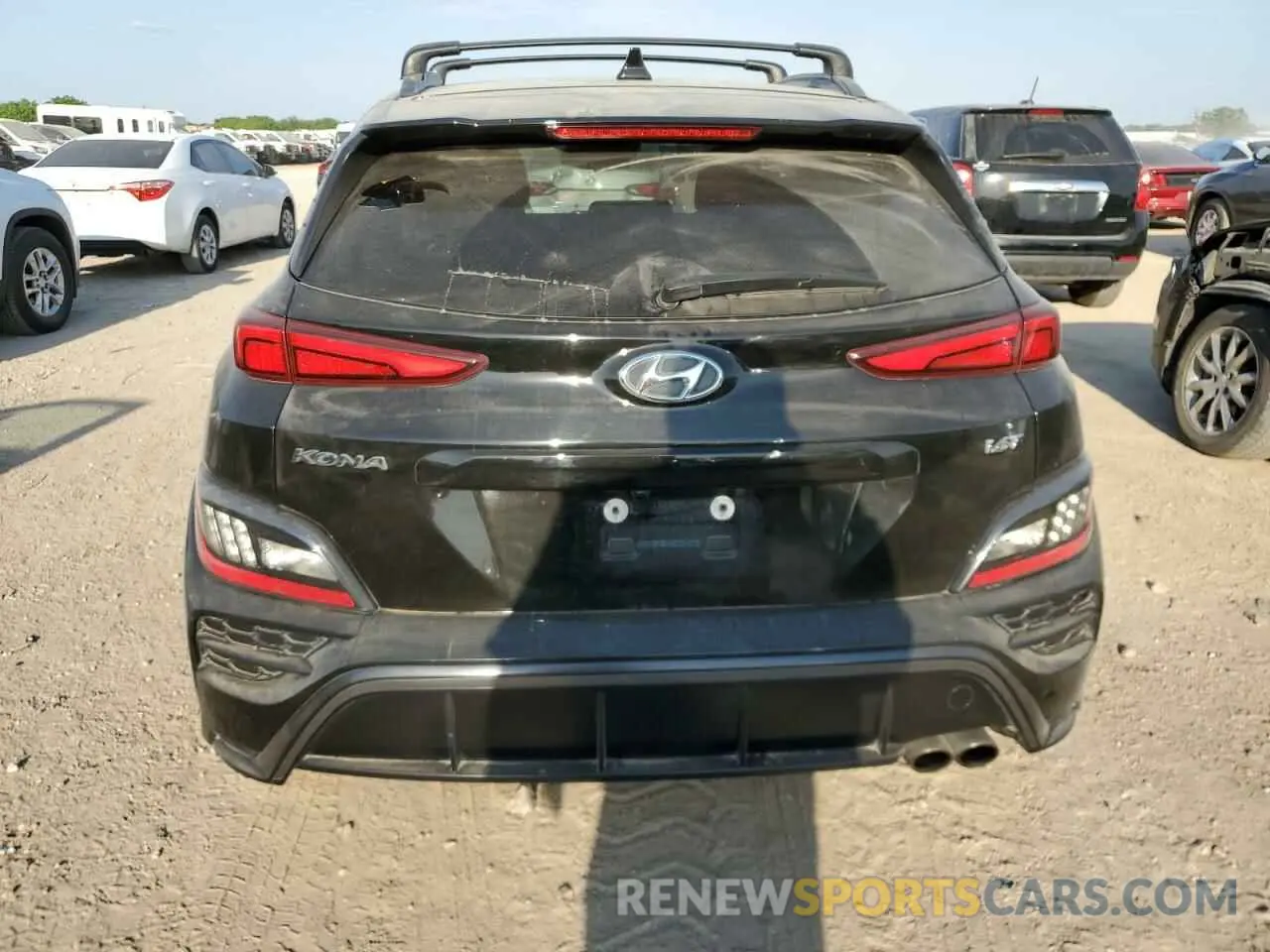 6 fotografías del automóvil dañado KM8K33A34NU913690 HYUNDAI KONA 2022