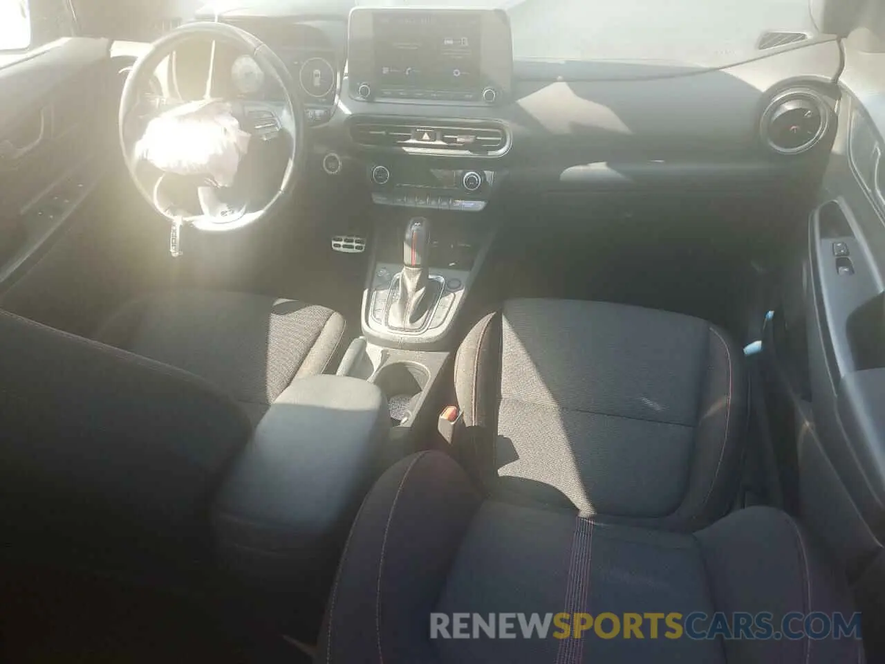 8 fotografías del automóvil dañado KM8K33A35NU794676 HYUNDAI KONA 2022