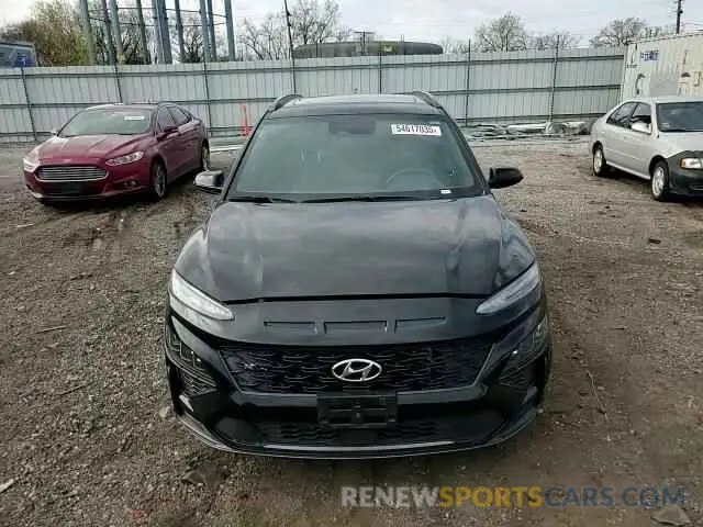 13 fotografías del automóvil dañado KM8K33A35NU884698 HYUNDAI KONA 2022