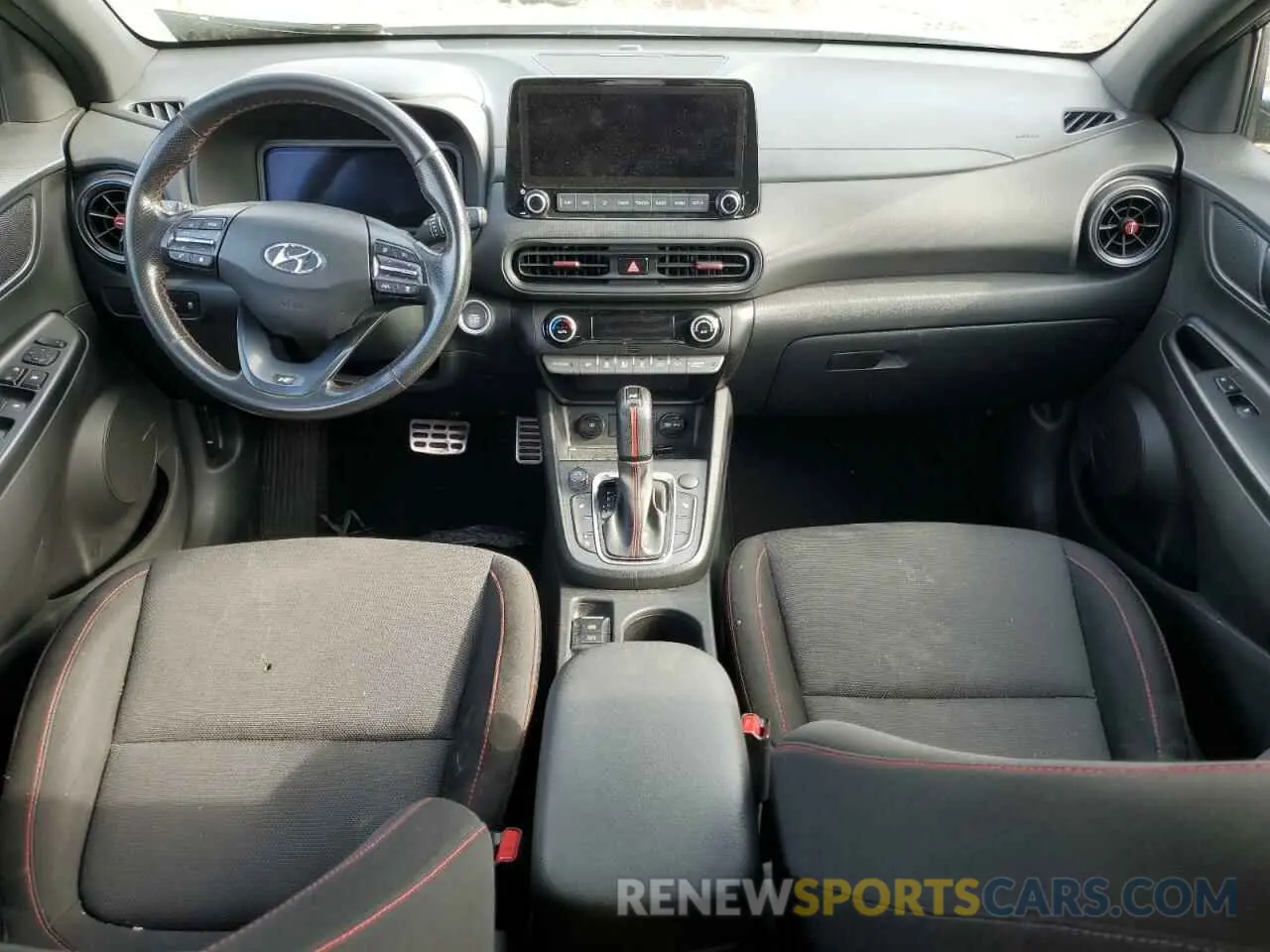 8 fotografías del automóvil dañado KM8K33A35NU884698 HYUNDAI KONA 2022