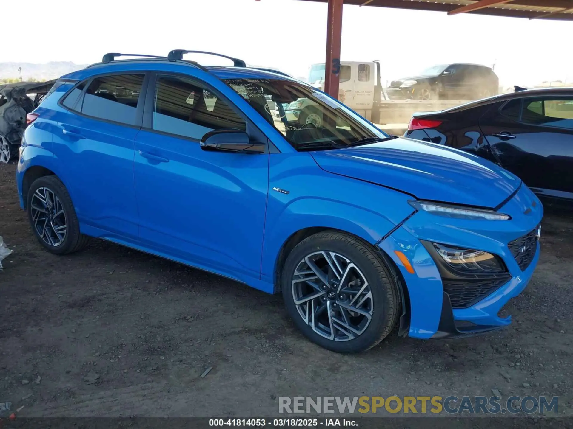 1 fotografías del automóvil dañado KM8K33A36NU824980 HYUNDAI KONA 2022