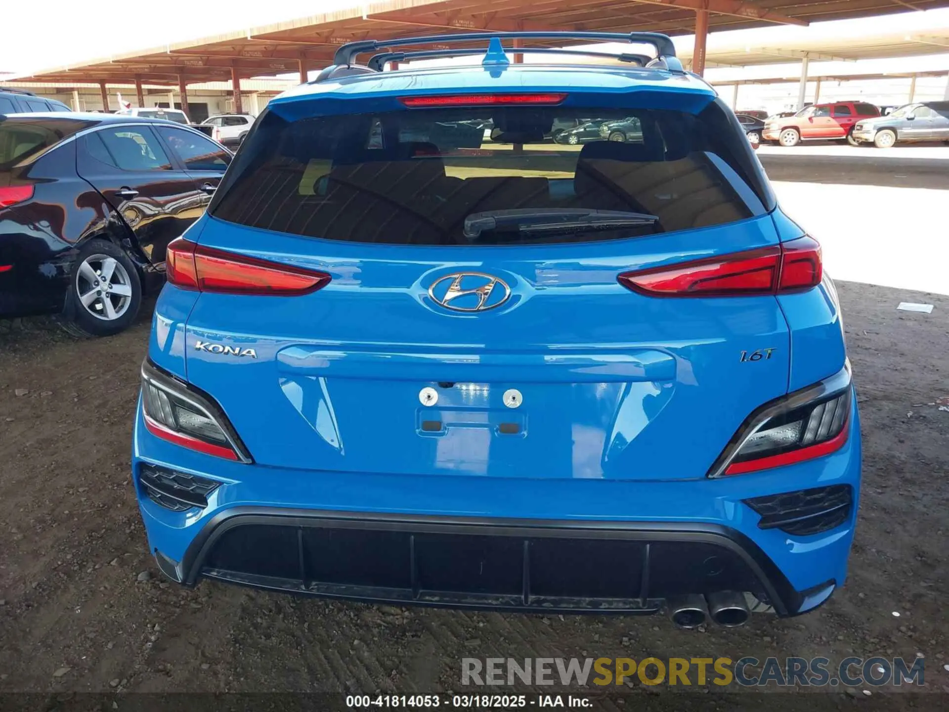 16 fotografías del automóvil dañado KM8K33A36NU824980 HYUNDAI KONA 2022