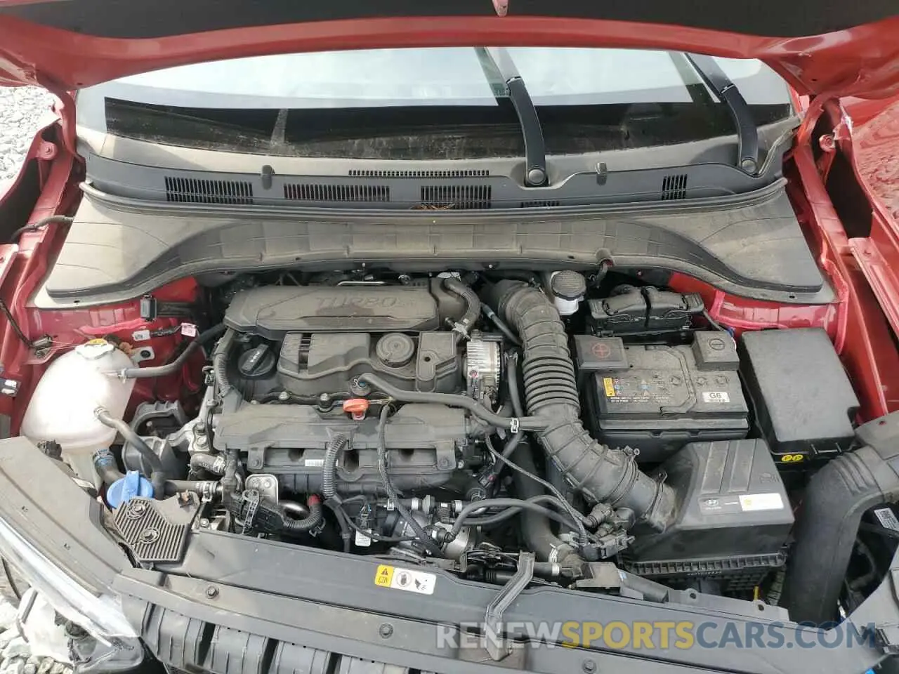 14 fotografías del automóvil dañado KM8K33A36NU903145 HYUNDAI KONA 2022