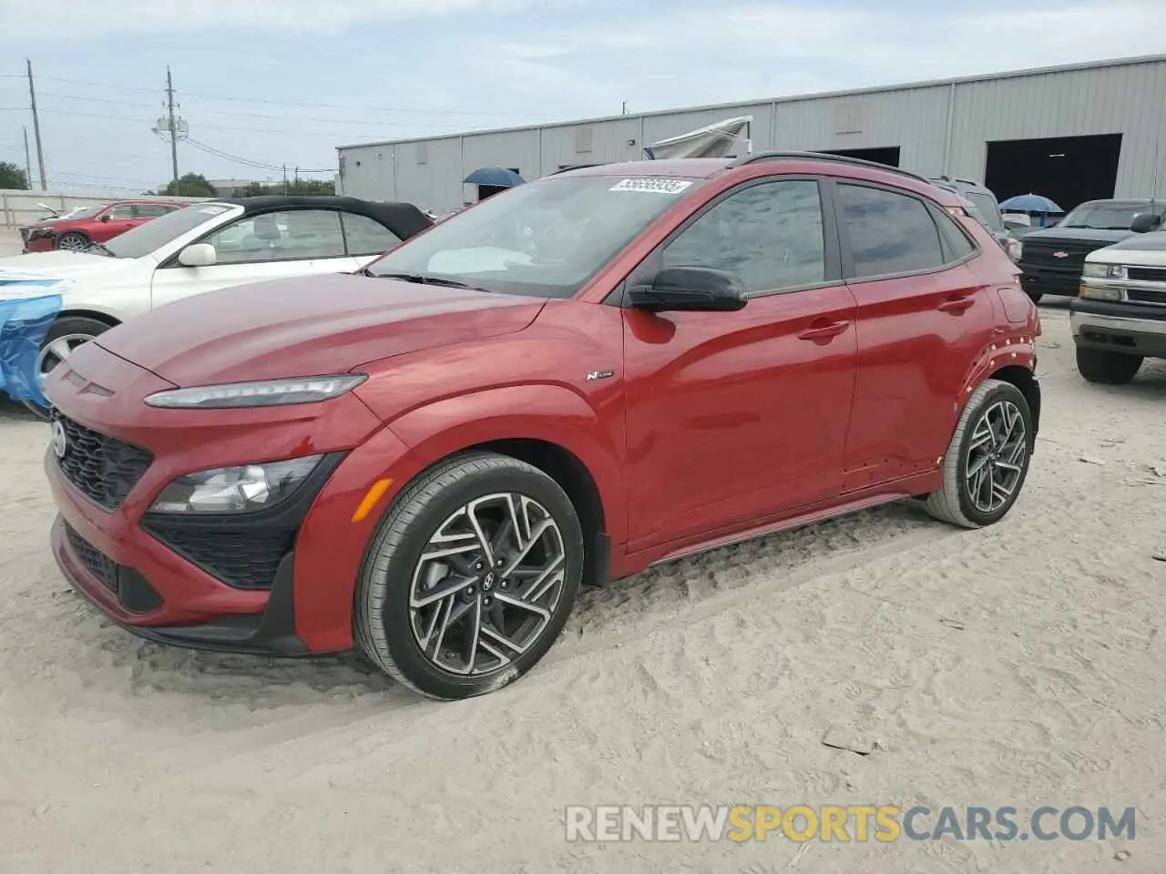1 fotografías del automóvil dañado KM8K33A36NU918826 HYUNDAI KONA 2022