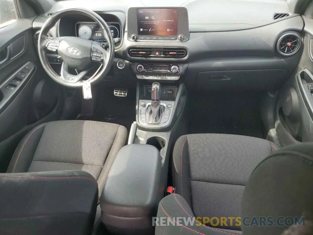 8 fotografías del automóvil dañado KM8K33A36NU918826 HYUNDAI KONA 2022