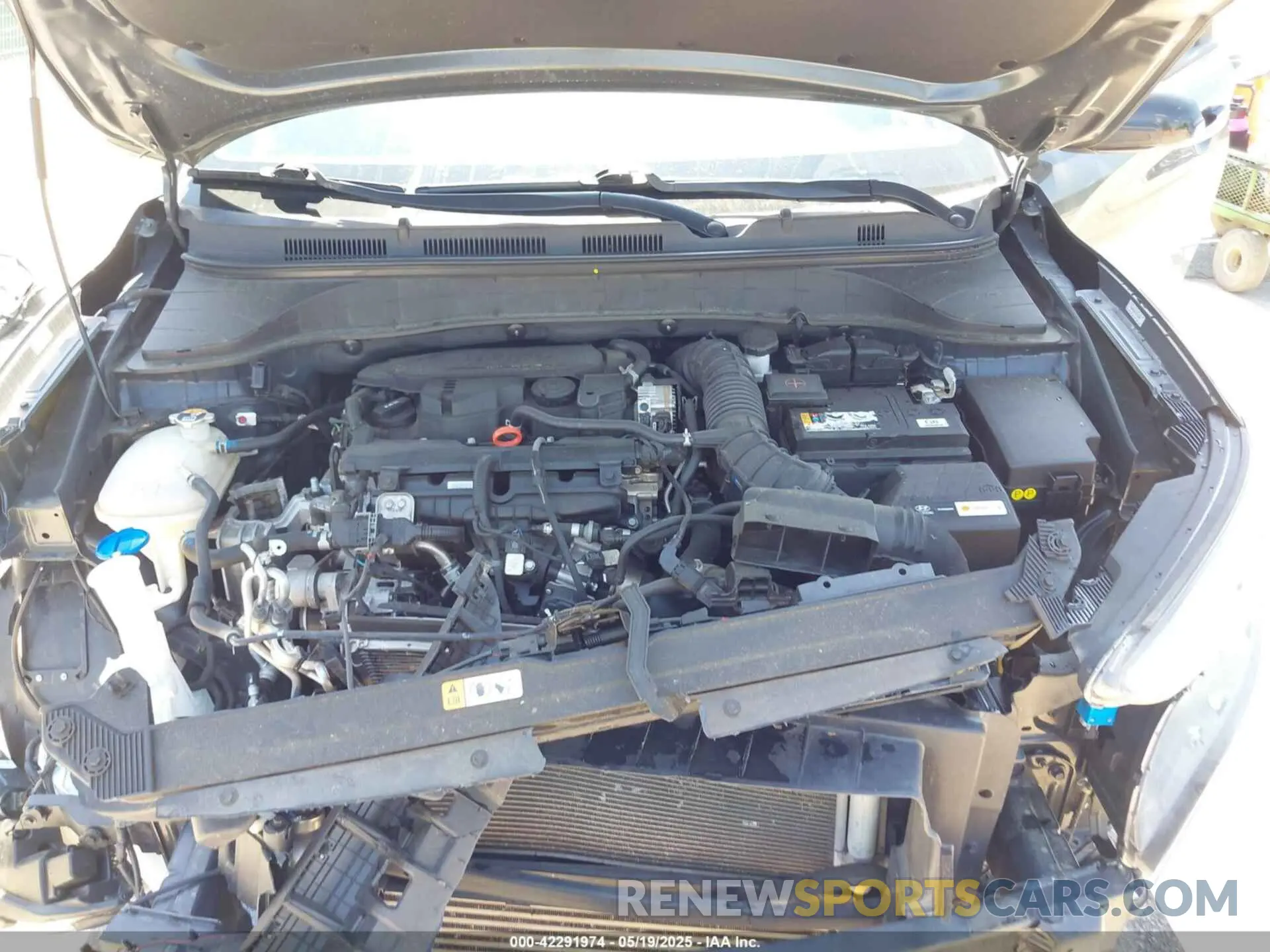 10 fotografías del automóvil dañado KM8K33A39NU800995 HYUNDAI KONA 2022